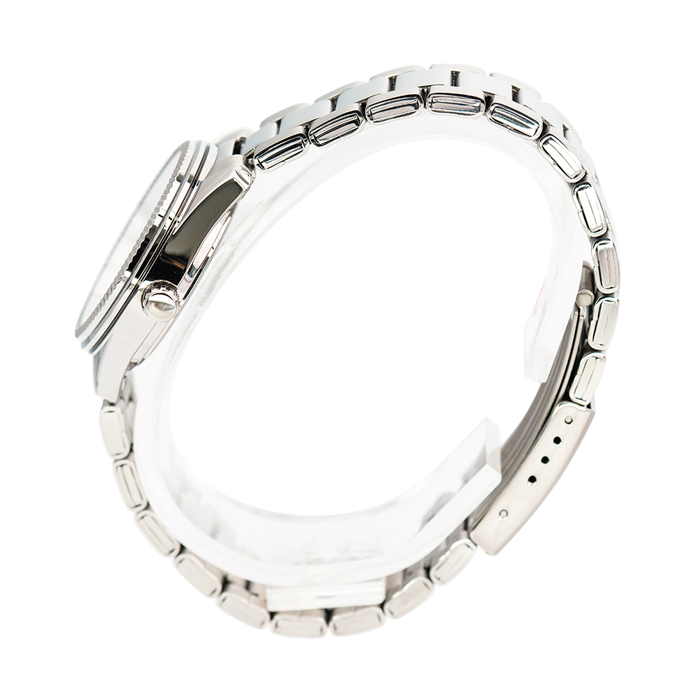 Jam Tangan Casio General LTP-1302D-1A1 Women Black Dial Stainless Steel Band