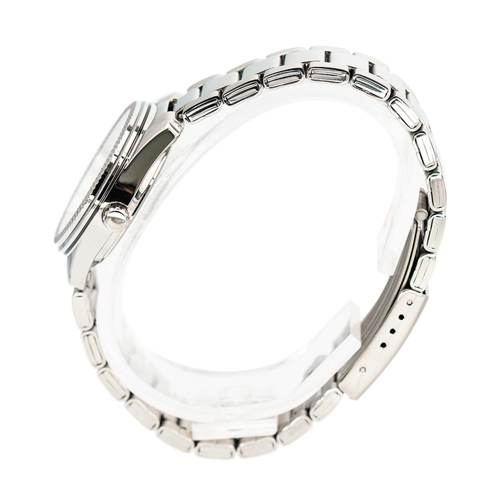 Jam Tangan Casio General LTP-1302D-1A1 Women Black Dial Stainless Steel Band