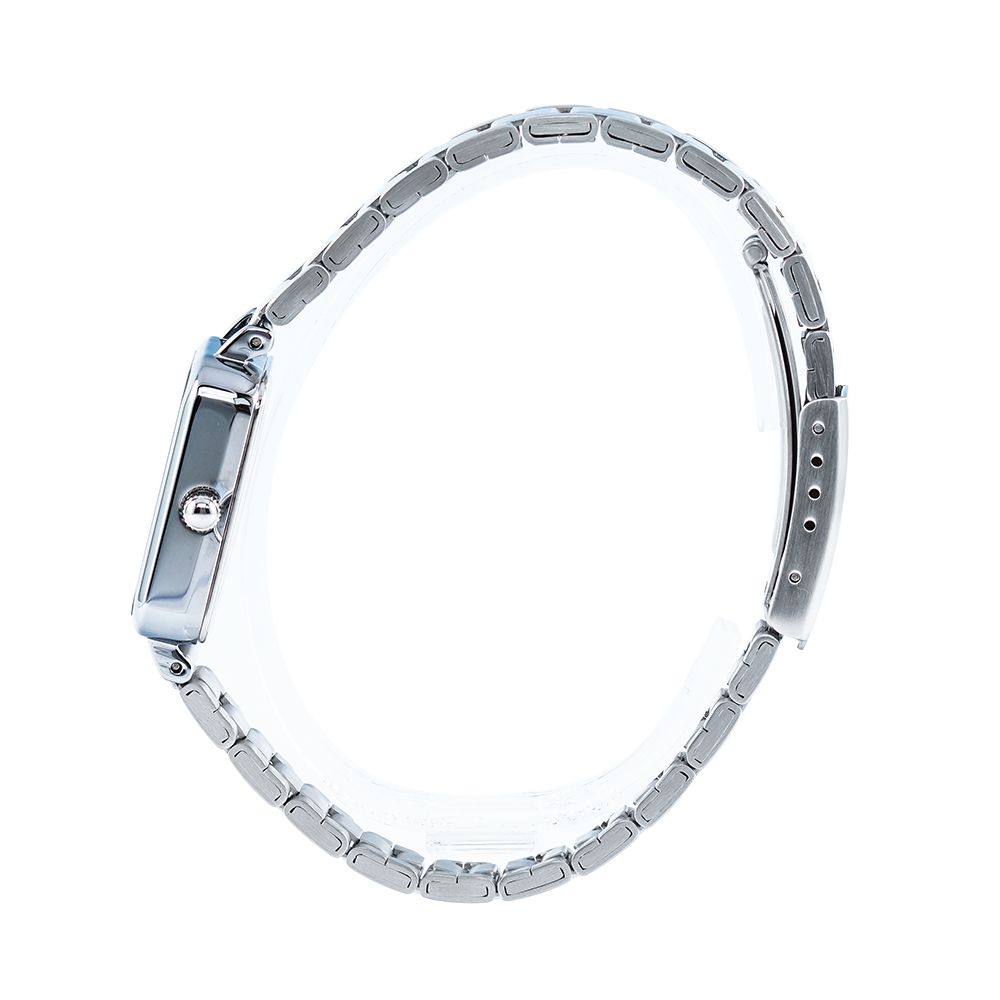 Jam Tangan Casio Standard LTP-V009D-2E Women Blue Dial Stainless Steel Band