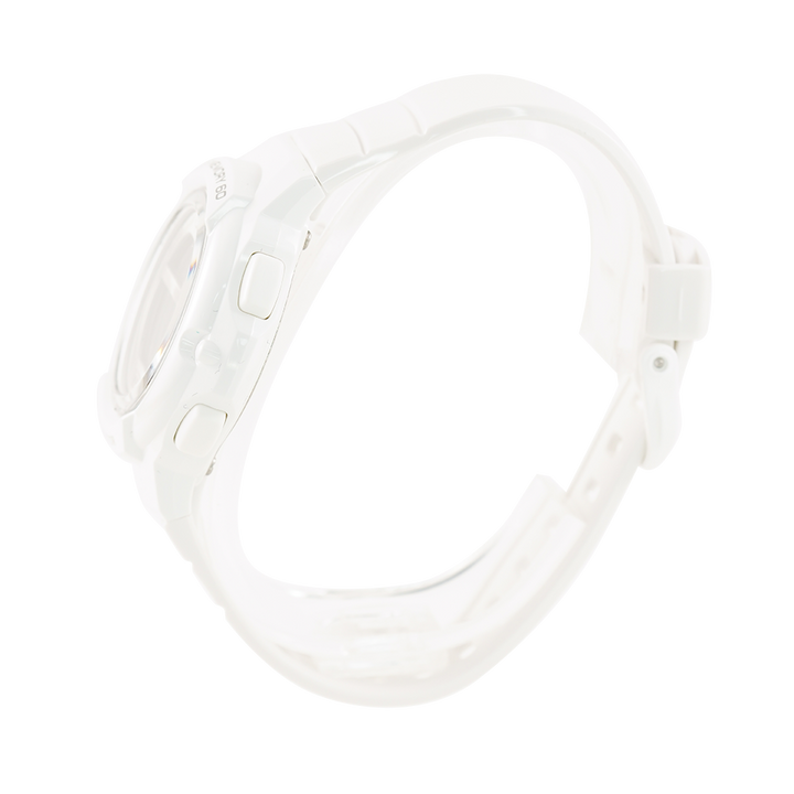 Jam Tangan Casio LWS-1200H-7A1 Women Digital Dial White Resin Band