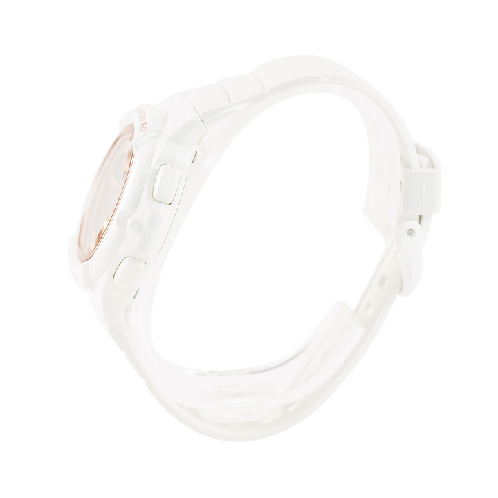 Jam Tangan Casio LWS-1200H-7A2 Women Digital Dial White Resin Band