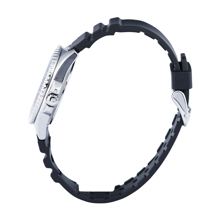 Jam Tangan Casio General MDV-10-1A2 Men Black Dial Black Resin Band