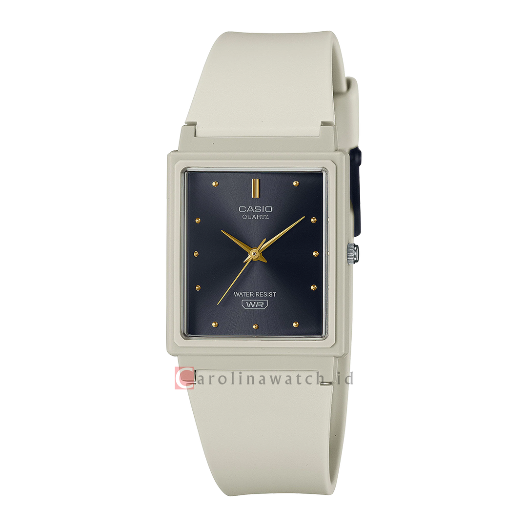Jam Tangan Casio MQ-38UC-8A Women Black Dial Grey Resin Band