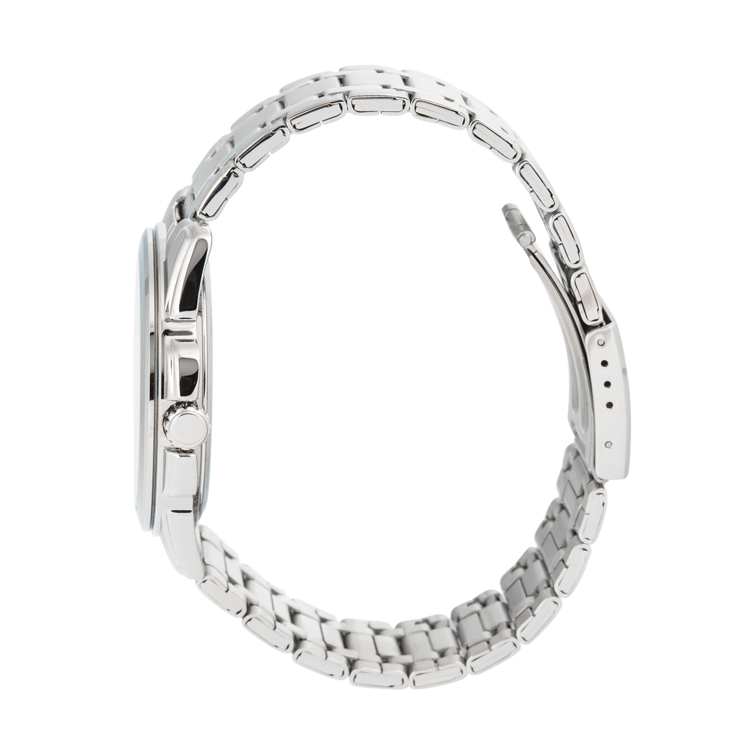 Jam Tangan Casio MTP-1314D-1A Men Black Dial Stainless Steel Band