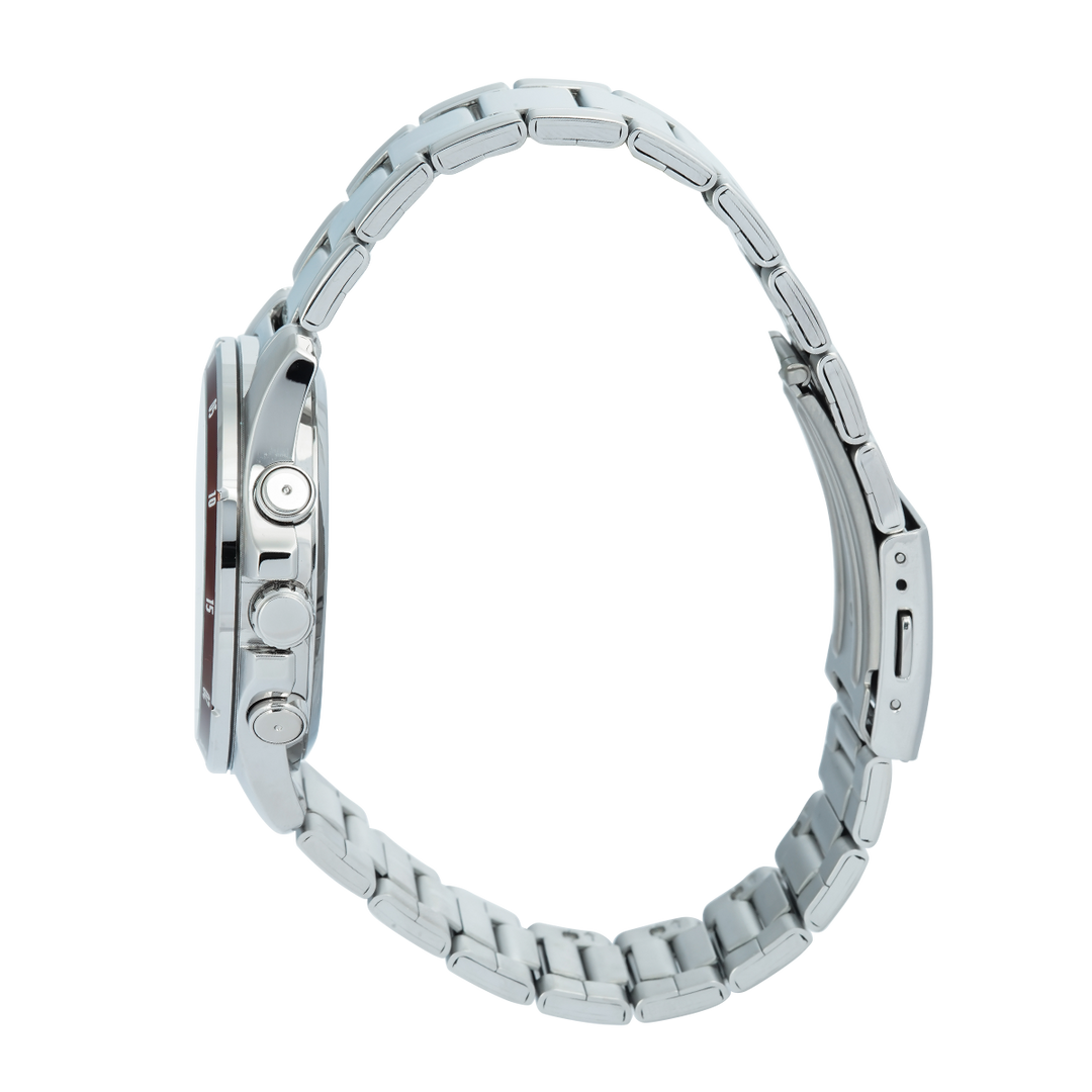 Jam Tangan Casio Standard MTP-1374D-5A2 Men Beige Dial Stainless Steel Band