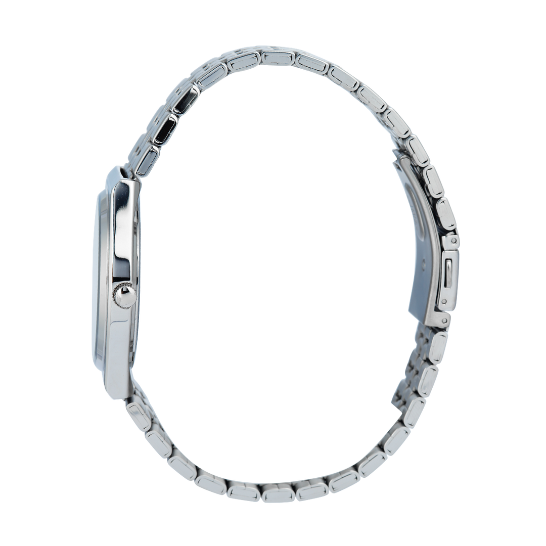 Jam Tangan Casio General MTP-B145D-2A2 Men Steel Blue Dial Stainless Steel Band