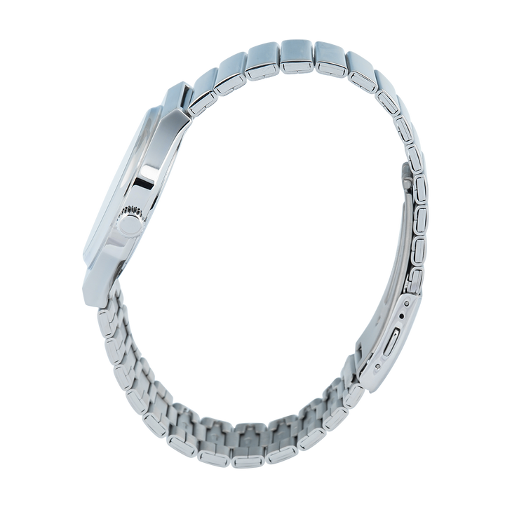 Jam Tangan Casio General MTP-E735D-1A Men Black Dial Stainless Steel Band