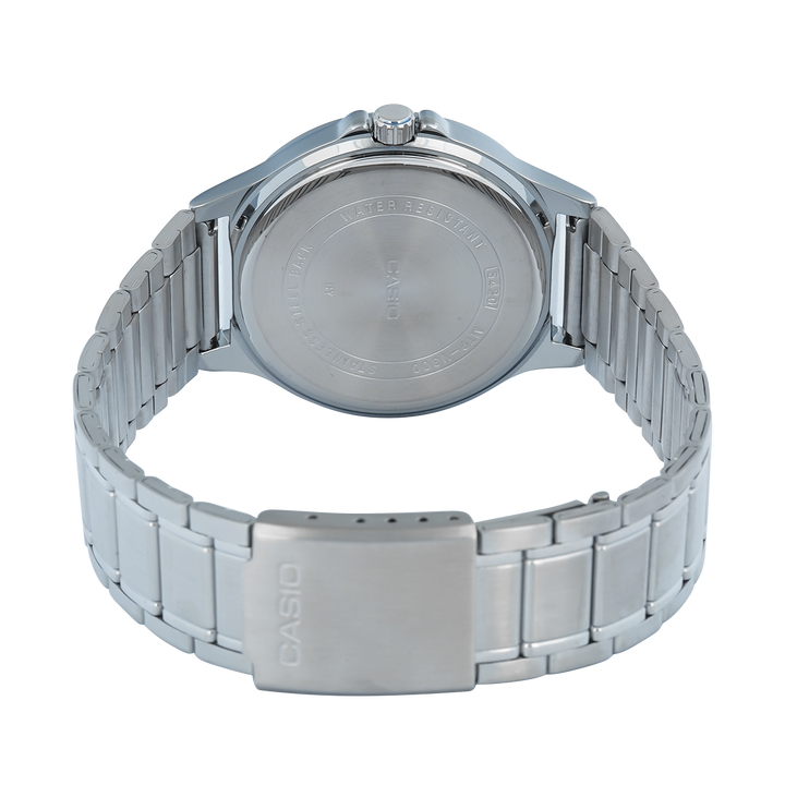 Jam Tangan Casio General MTP-V300D-7A Men Silver Dial Stainless Steel Band