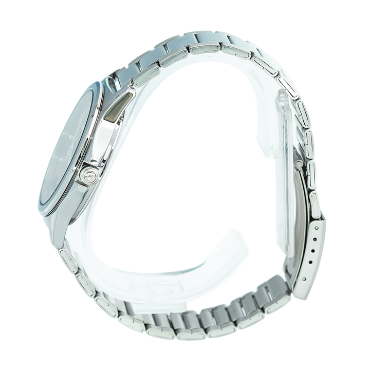 Jam Tangan Casio General MTP-VC01D-5E Men Maroon Red Dial Stainless Steel Band