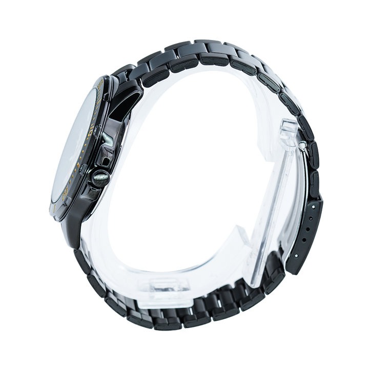 Jam Tangan Casio MTP-VD01B-5B Men Black Dial Black Stainless Steel Band