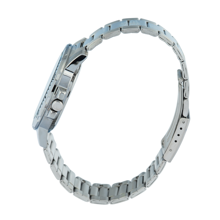 Jam Tangan Casio General MTP-VD01D-2E Men Enticer Men Blue Dial Stainless Steel Band