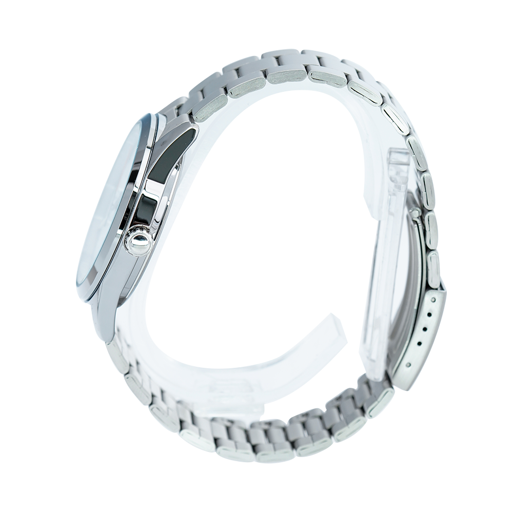 Jam Tangan Casio MTP-VD02D-7E Men White Dial Stainless Steel Band