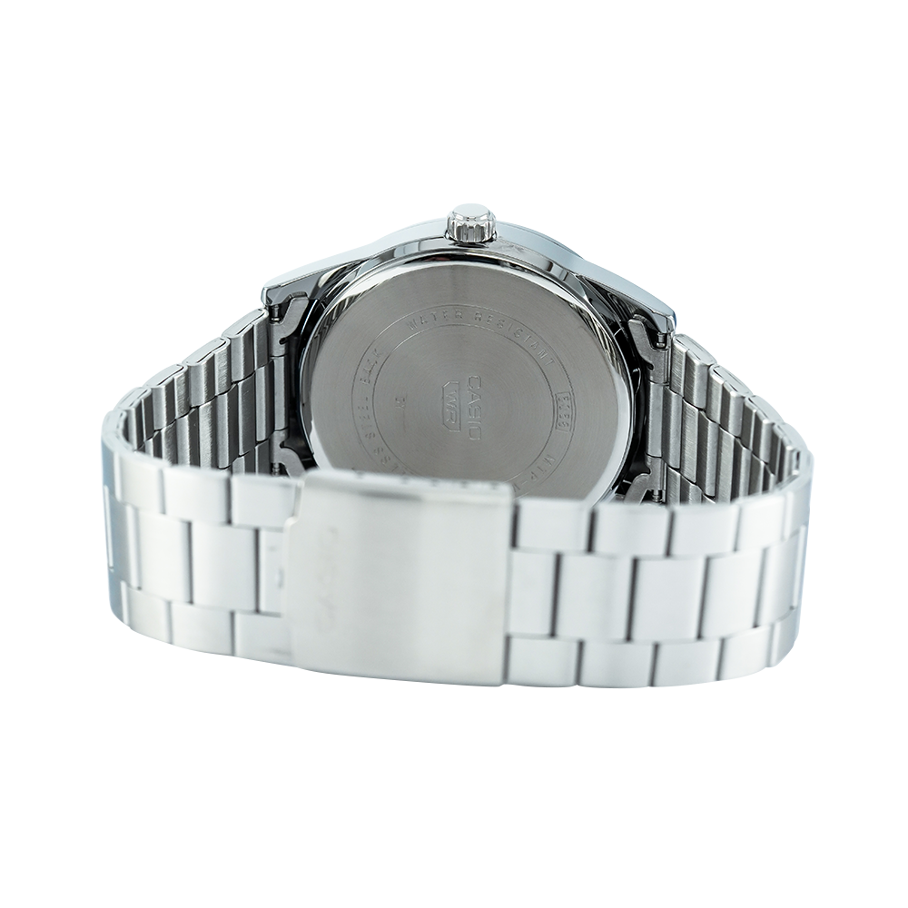 Jam Tangan Casio MTP-VD03D-7A Men Silver Dial Stainless Steel Band