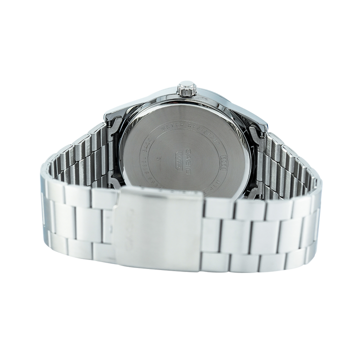 Jam Tangan Casio MTP-VD03D-7A Men Silver Dial Stainless Steel Band