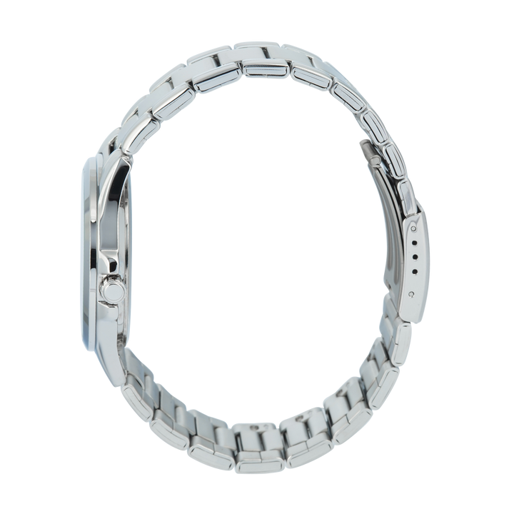 Jam Tangan Casio Standard MTS-115D-2A2 Men Light Blue Dial Stainless Steel Band