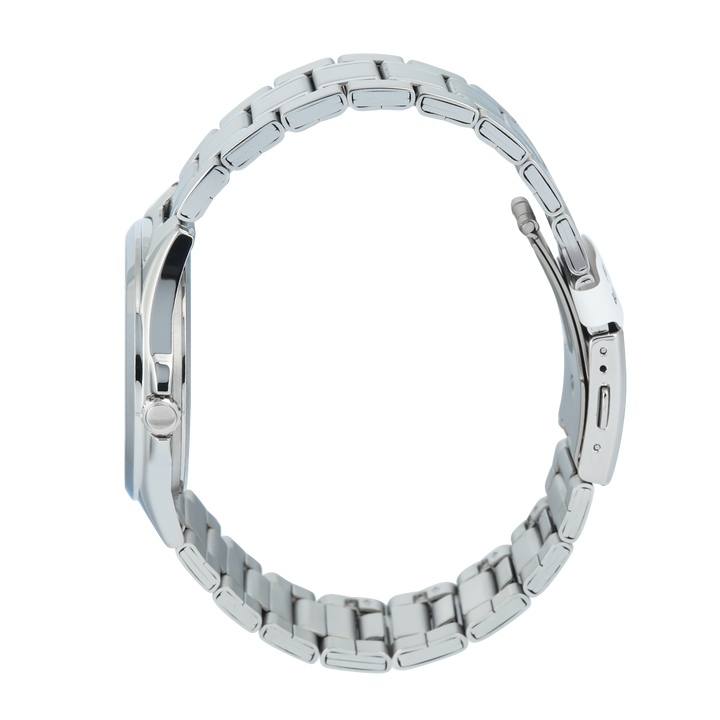 Jam Tangan Casio Standard MTS-115D-7A Men Silver Dial Stainless Steel Band