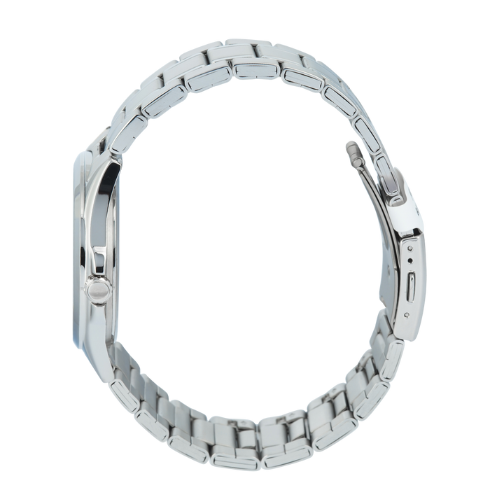 Jam Tangan Casio Standard MTS-115D-8A Men Grey Dial Stainless Steel Band