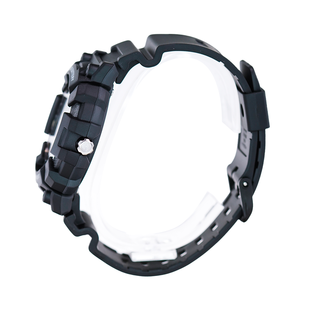 Jam Tangan Casio General MW-610H-4A Men Red Dial Black Resin Band