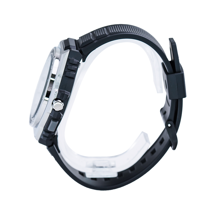 Jam Tangan Casio MWA-100H-7A White Dial Black Resin Band