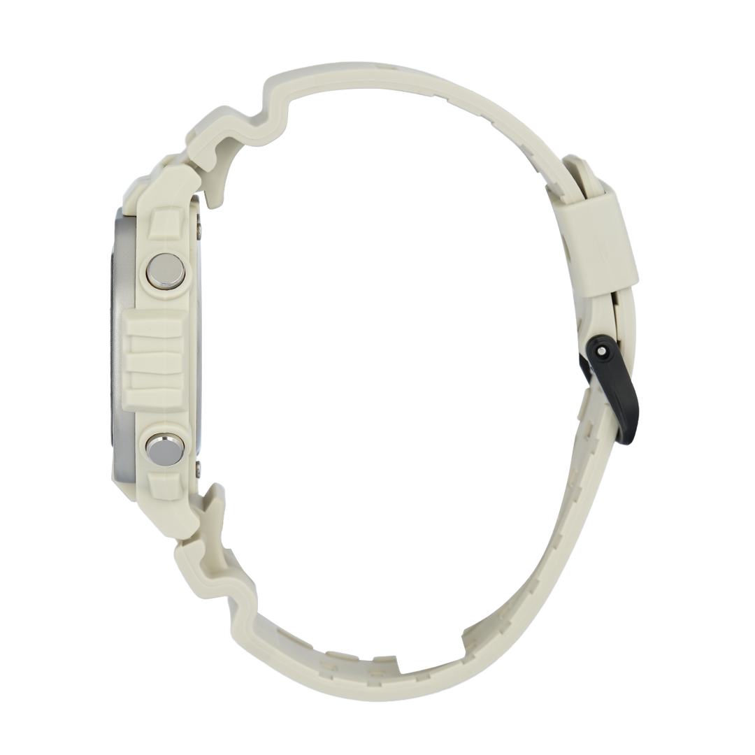 Jam Tangan Casio MWD-110H-8A Men Digital Dial White Resin Band