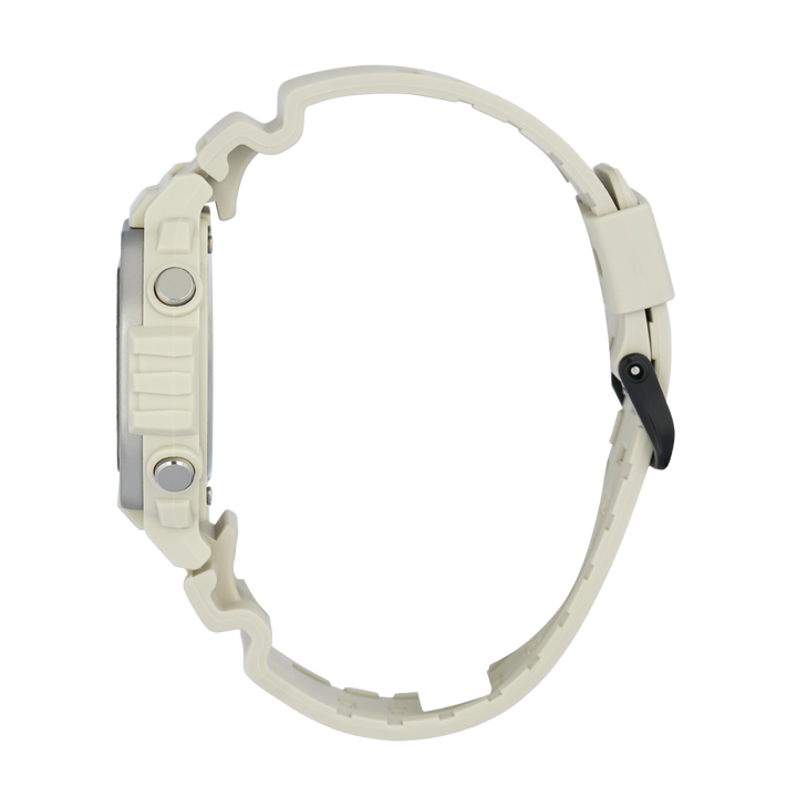 Jam Tangan Casio MWD-110H-8A Men Digital Dial White Resin Band