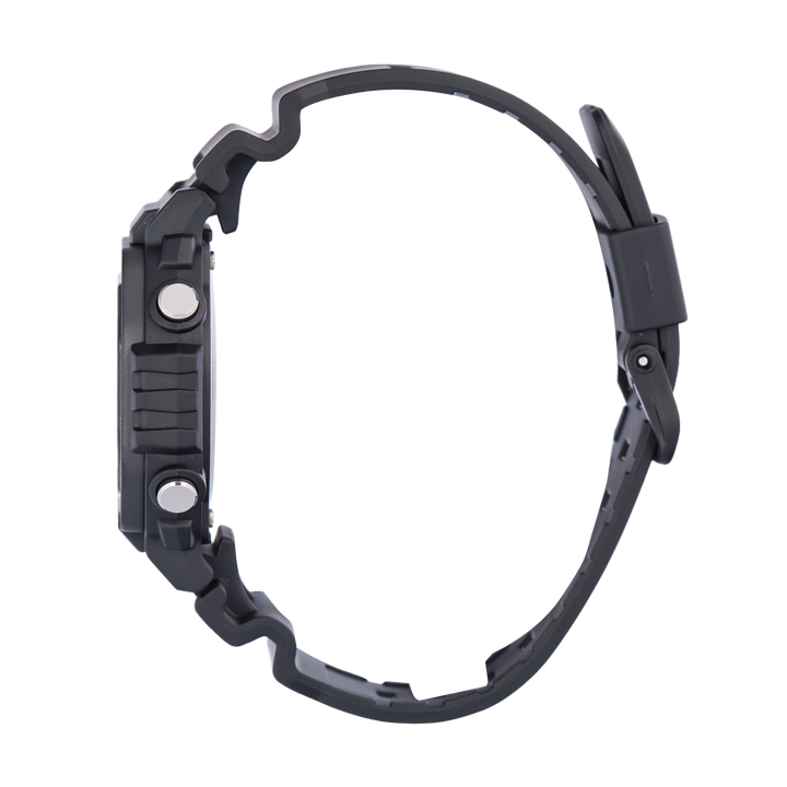 Jam Tangan Casio MWD-110HB-1B Men Digital Dial Black Resin Band