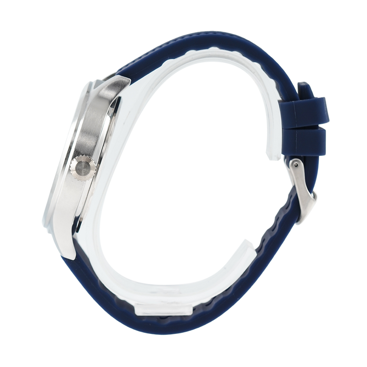 Jam Tangan NAUTICA Crissy Field NAPCFS903 Men White Dial Blue Rubber Strap