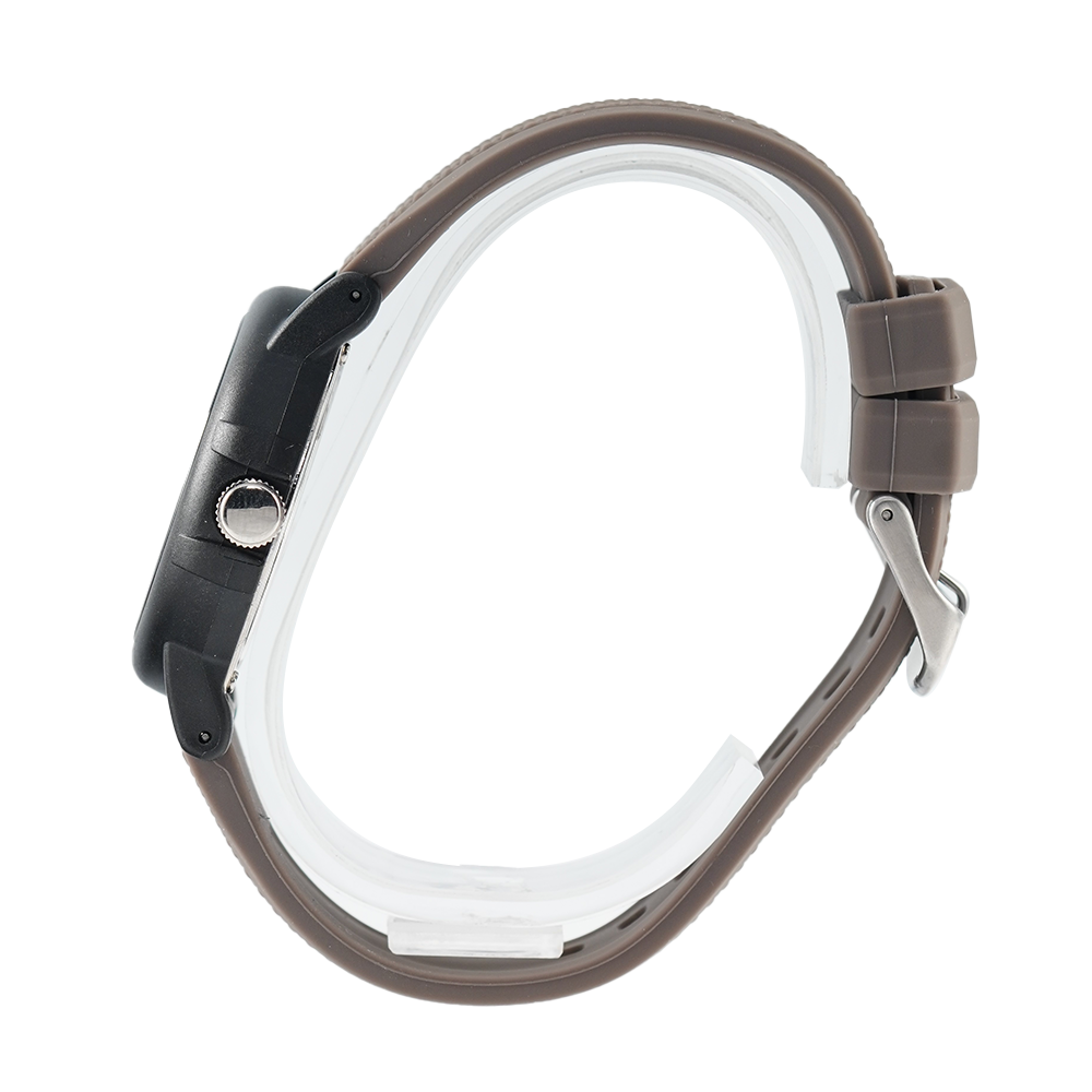 Jam Tangan NAUTICA Es Pujols NAPEPS107 Men Dark Tan Dial Tan Rubber Strap