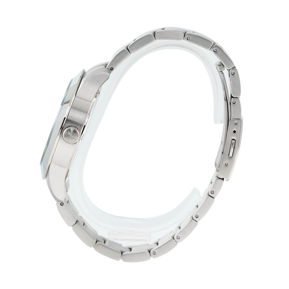 Jam Tangan NAUTICA Pacific Beach NAPPBF205 Men Black Dial Stainless Steel Strap