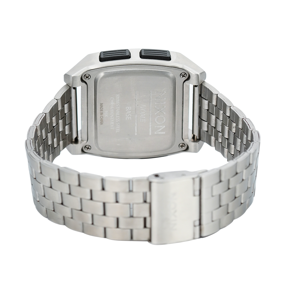 Jam Tangan NIXON NXN-A1107000 Unisex Digital Dial Stainless Steel Strap