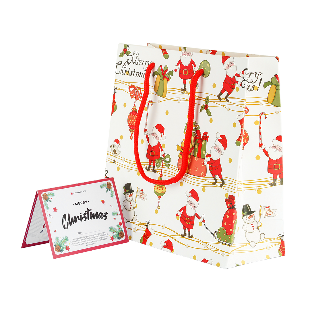 Gift Paper Bag Carolina Limited Edition - White Christmas