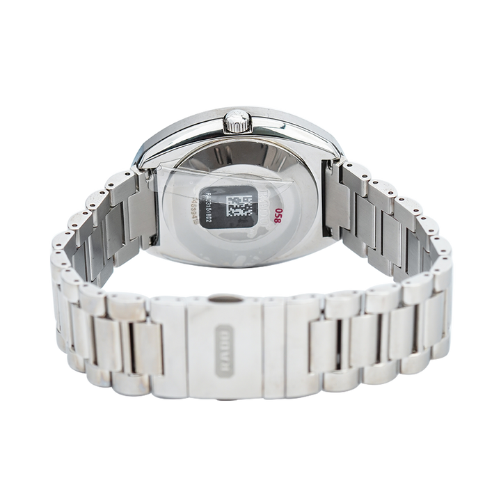 Jam Tangan Rado Original R12408654 Men Brown Dial Stainless Steel Strap