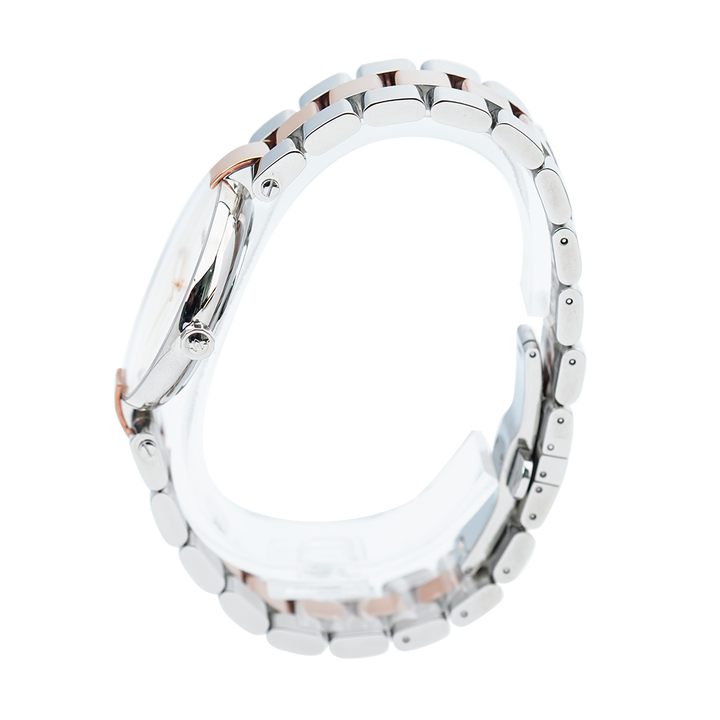 Jam Tangan Rado Coupole Jubile R22852713 Women White Dial Dual Tone Stainless Steel Strap