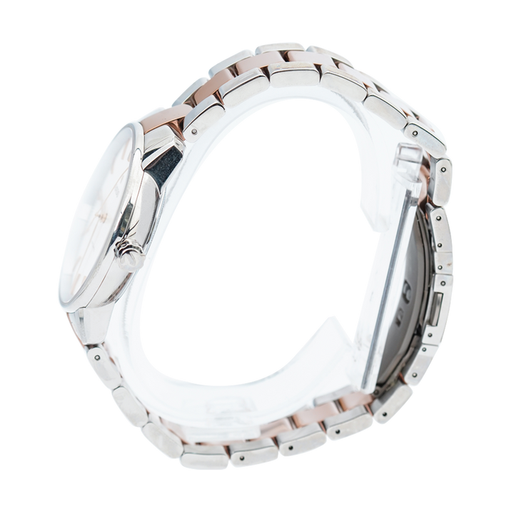 Jam Tangan Rado Coupole Classic R22860022 Automatic Men White Dial Dual Tone Stainless Steel Strap