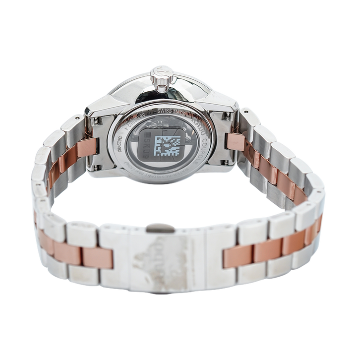 Jam Tangan Rado Coupole Classic R22862022 Automatic Women White Dial Dual Tone Stainless Steel Strap