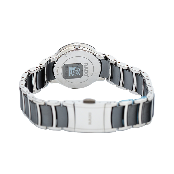 Jam Tangan Rado Centrix R30935712 Women Black Dial Stainless Steel Strap