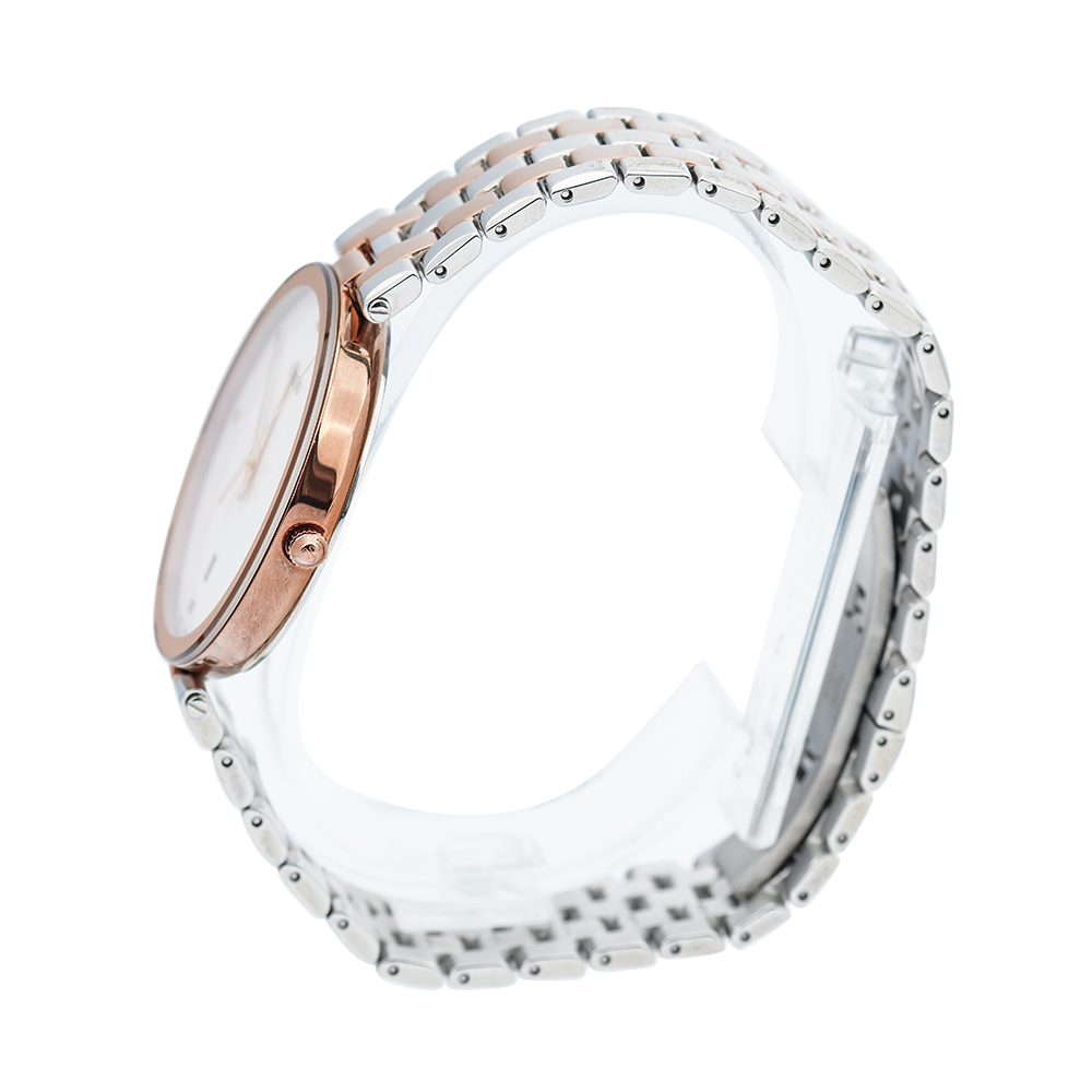 Jam Tangan Rado Florence R48869733 Men White Dial Dual Tone Stainless Steel Strap