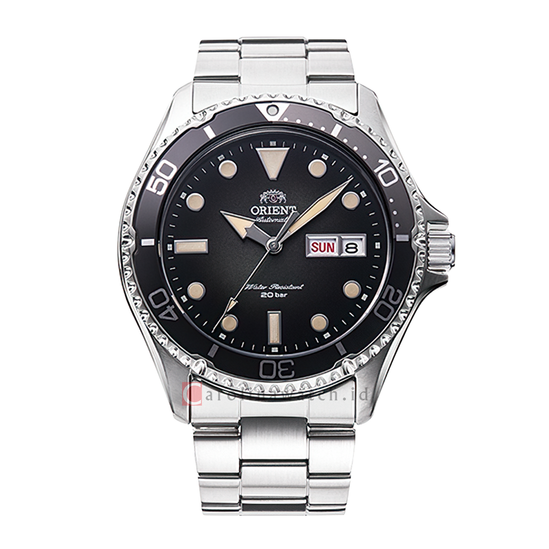 Jam Tangan Orient Mechanical Sport RA-AA0810N Men Analog Dial Stainless Steel Strap