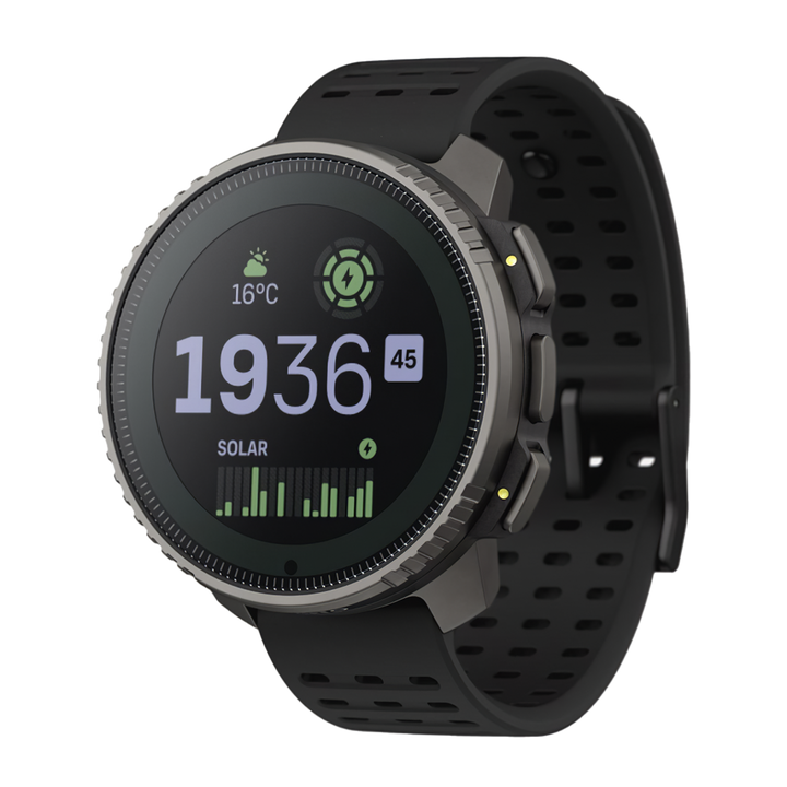 Jam Tangan SUUNTO SS050858000 Unisex - Suunto Vertical Titanium Solar Black