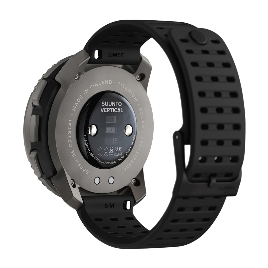 Jam Tangan SUUNTO SS050858000 Unisex - Suunto Vertical Titanium Solar Black