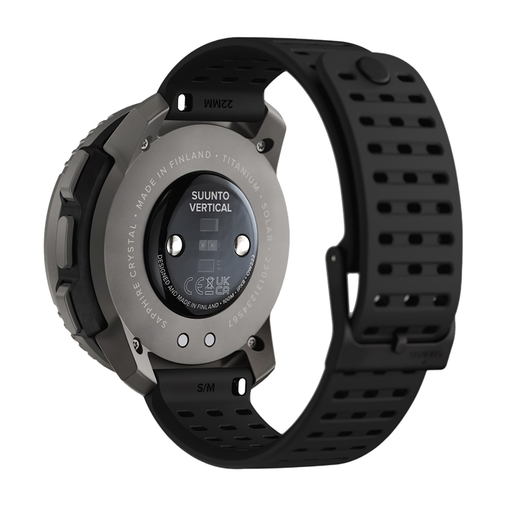Jam Tangan SUUNTO SS050858000 Unisex - Suunto Vertical Titanium Solar Black