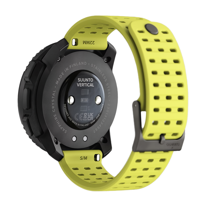 Jam Tangan SUUNTO SS050864000 Unisex - Suunto Vertical Black Lime