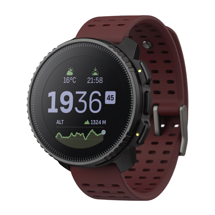 Jam Tangan SUUNTO SS050865000 Unisex - Suunto Vertical Black Ruby