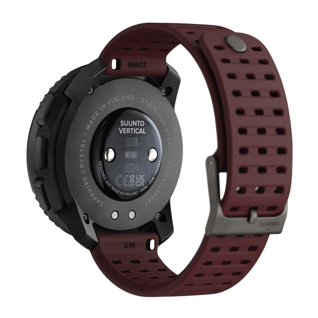 Jam Tangan SUUNTO SS050865000 Unisex - Suunto Vertical Black Ruby