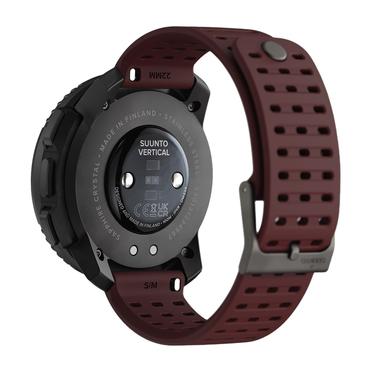 Jam Tangan SUUNTO SS050865000 Unisex - Suunto Vertical Black Ruby