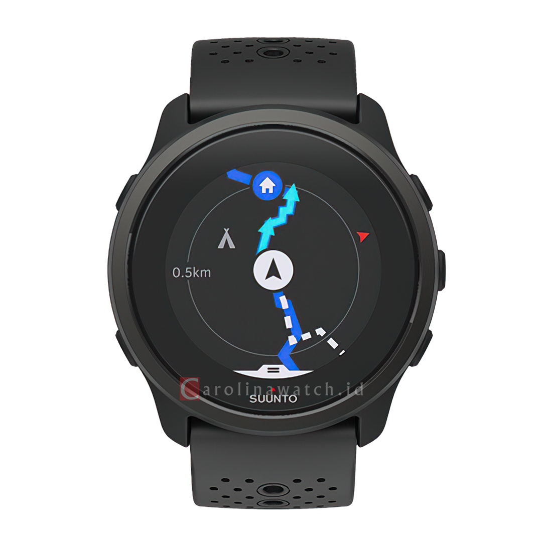 Jam Tangan SUUNTO SS050888000 Unisex - Suunto 5 Peak All Black
