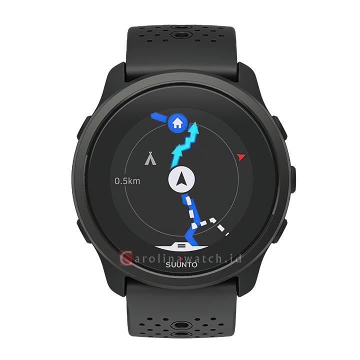 Jam Tangan SUUNTO SS050888000 Unisex - Suunto 5 Peak All Black