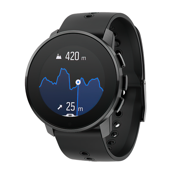 Jam Tangan SUUNTO SS050889000 Unisex - Suunto 9 Peak All Black Titanium