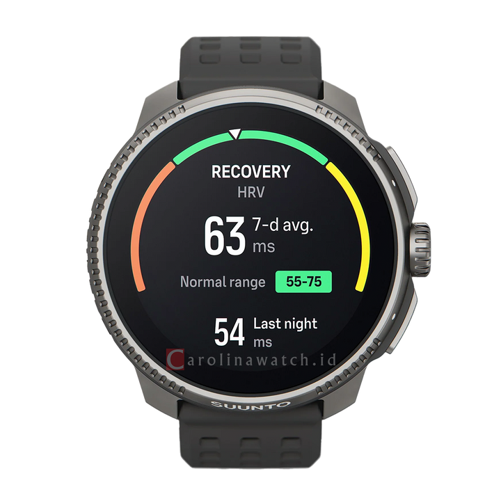 Jam Tangan SUUNTO SS050932000 Unisex - Suunto Race Titanium Charcoal