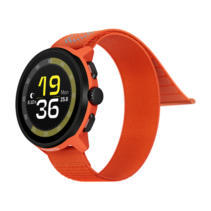 Jam Tangan SUUNTO SS051112000 Unisex - Suunto Run Coral Orange
